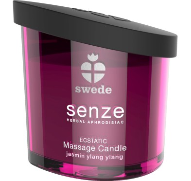 Swede - Senze Ecstatic Massage Candle Jasmine Ylang Ylang 